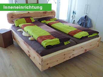 Inneneinrichtung aus Holz